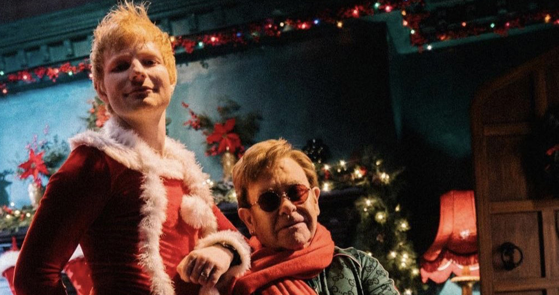 Ed Sheeran & Elton John heading for Number 1 with Merry Christmas
