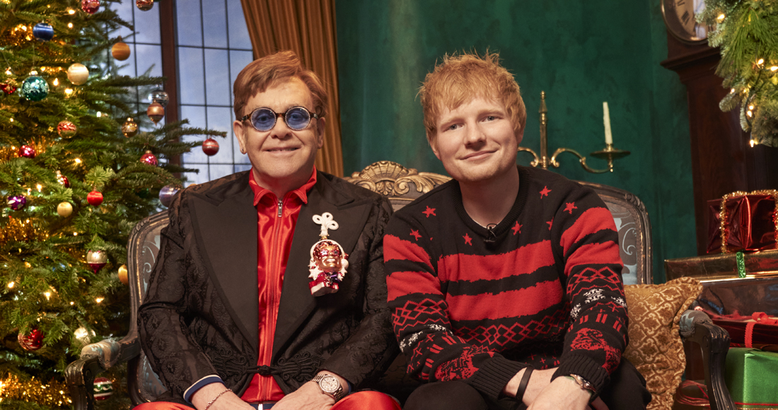 Ed Sheeran and Elton John heading for second week at Number 1 on Official Singles Chart with Merry Christmas