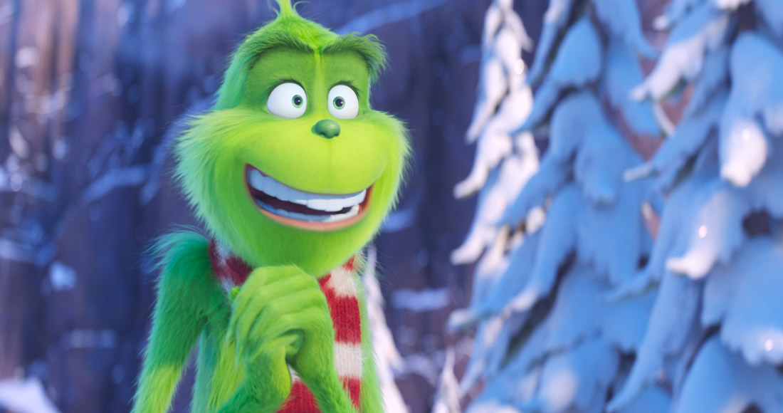 The Grinch claims second week at Number 1 on the Official Film Chart