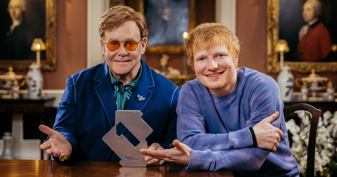 Ed Sheeran & Elton John's Merry Christmas debuts at Number 1 on the Official Singles Chart