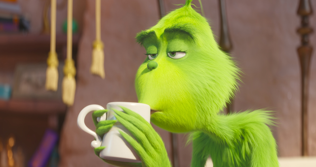 The Grinch holds off Elf as it claims third week at Number 1