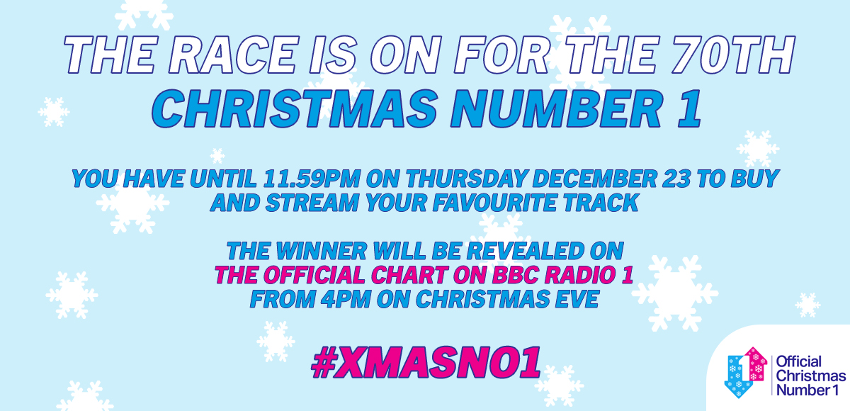 The race for 2021's Christmas Number 1 is officially on!