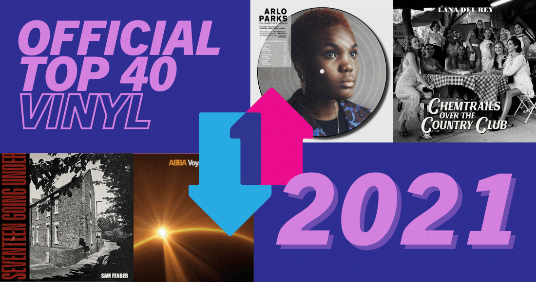 The Official Top 40 best-selling vinyl albums and singles of 2021