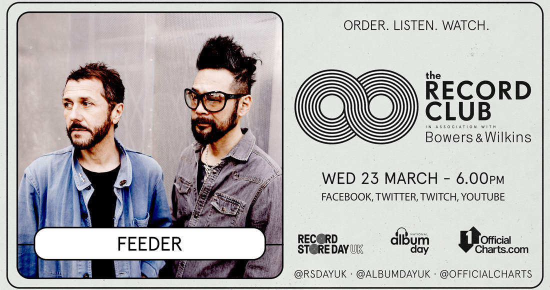 TODAY: Feeder's Grant Nicholas will guest on The Record Club to discuss new album Torpedo