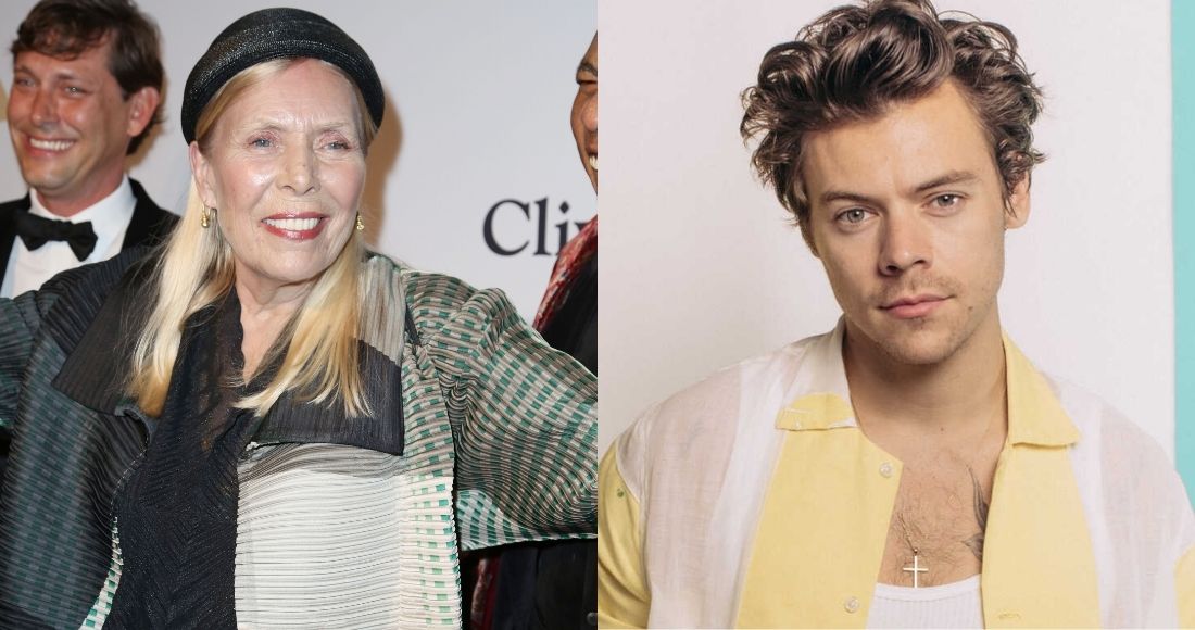 Joni Mitchell really loves the title of Harry Styles' new album, Harry's House