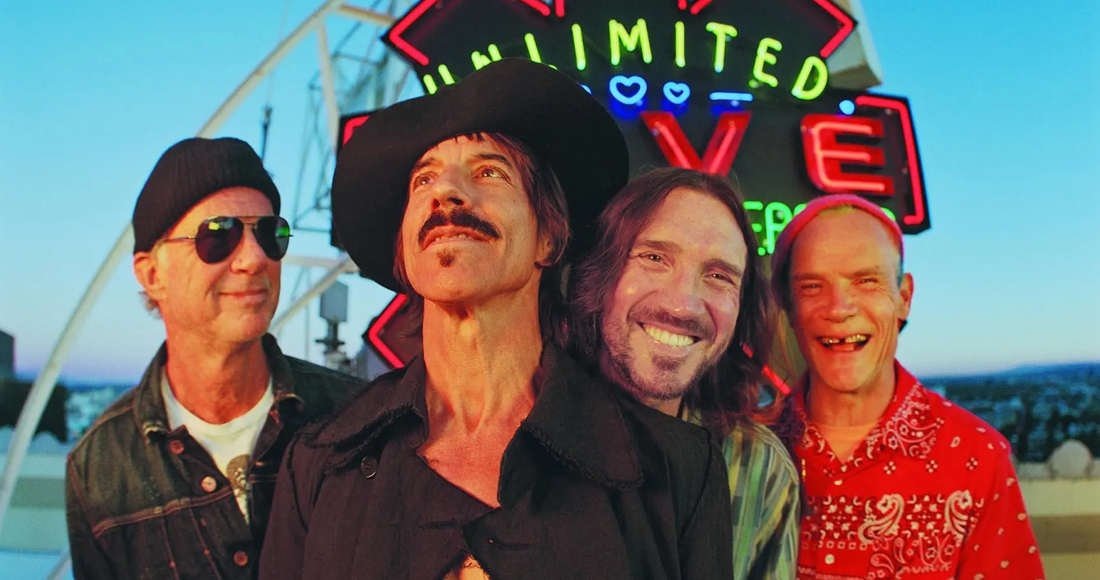 Red Hot Chili Peppers claim Number 1 album in Ireland with Unlimited Love