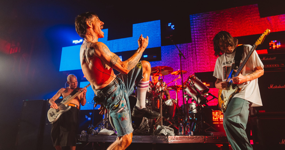 Red Hot Chili Peppers' Official Top 20 most-streamed songs in the UK