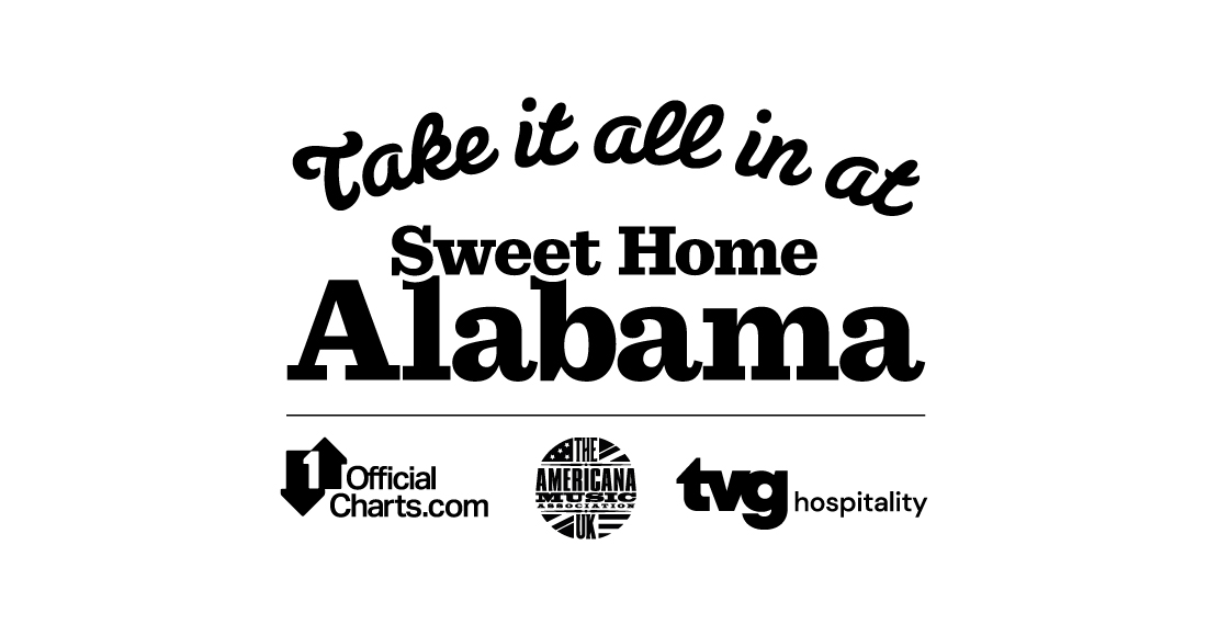 The Official Charts Company, OfficialCharts.com & Americana Music Association UK announce headline partnership with Sweet Home Alabama