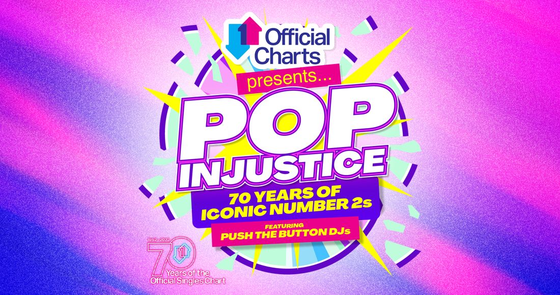 Official Charts team up with Mighty Hoopla Festival to present POP INJUSTICE: 70 Years of iconic Number 2s
