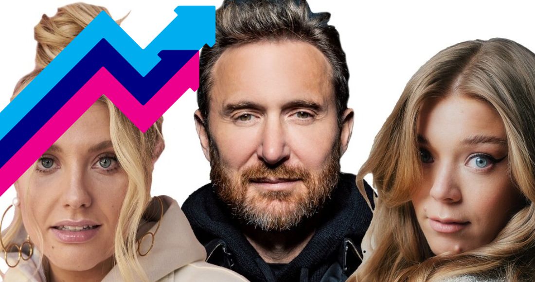 David Guetta, Becky Hill and Ella Henderson top Official Trending Chart for second week