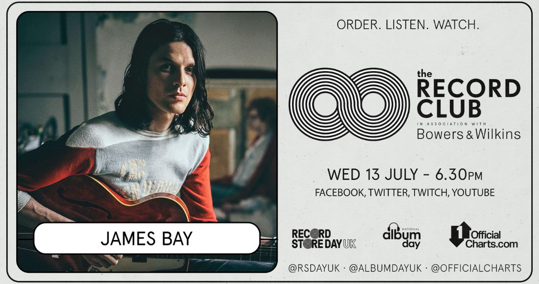James Bay is the next guest on The Record Club to discuss third studio album Leap