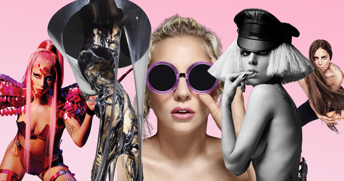 Lady Gaga's Official Top 40 biggest songs in the UK