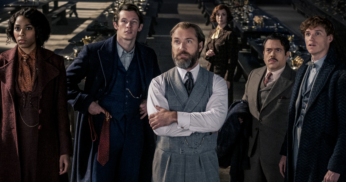 Fantastic Beasts: The Secrets of Dumbledore returns to Number 1 on the Official Film Chart