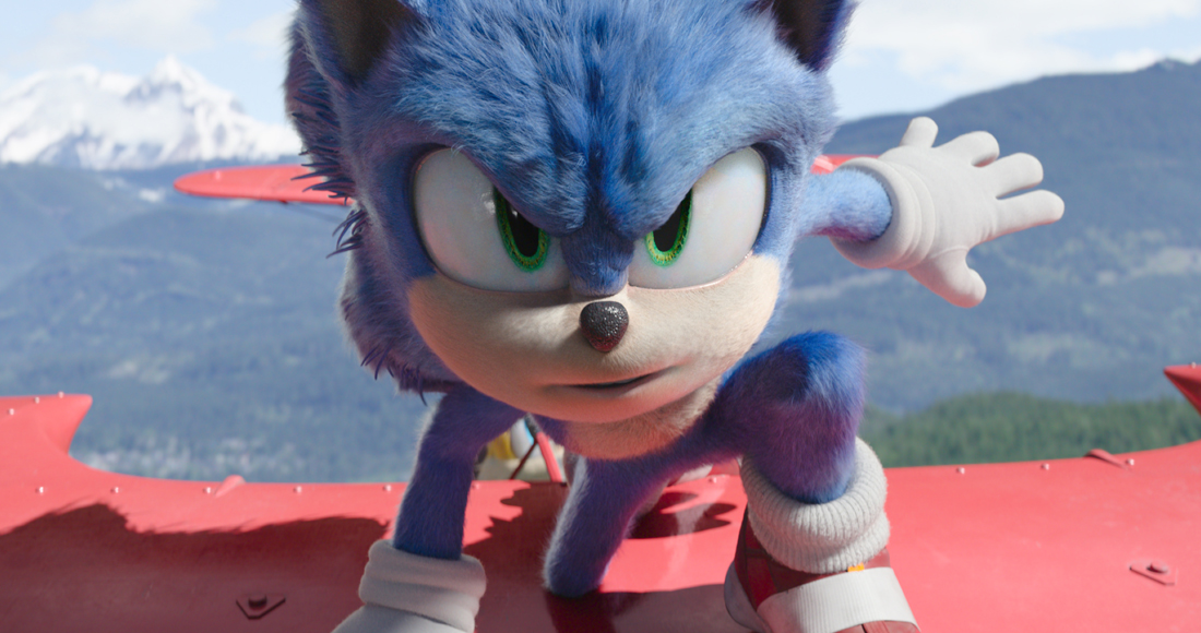 Sonic the Hedgehog 2 returns to Number 1 on the Official Film Chart