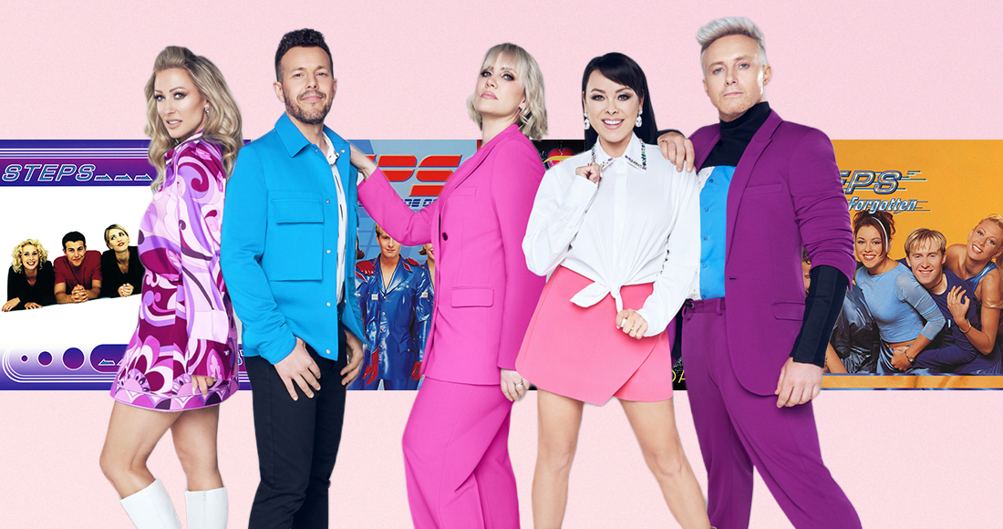 Steps' Official biggest singles revealed: Tragedy, One For Sorrow, Deeper Shade Of Blue and more
