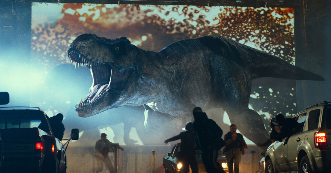 Jurassic World Dominion roars to Number 1 on the Official Film Chart