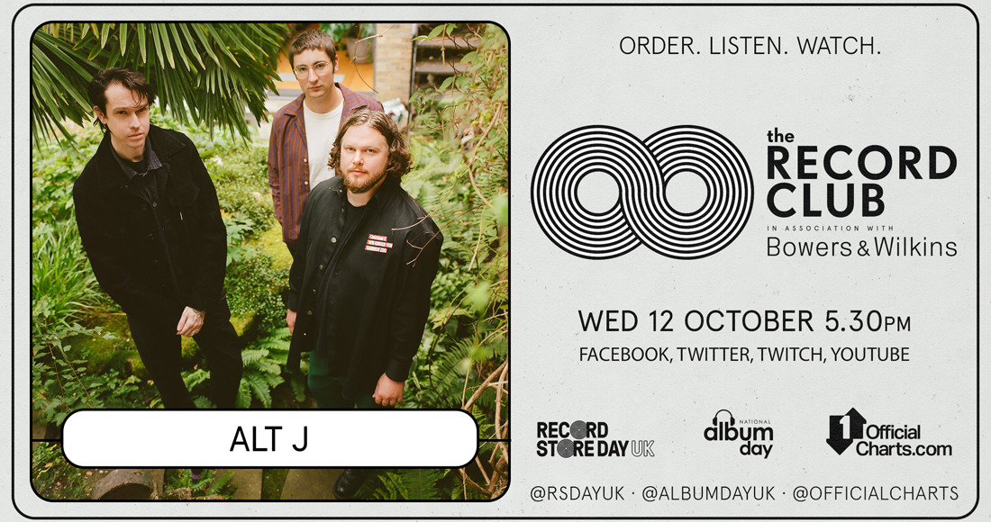 Alt-J to join The Record Club for National Album Day special celebrating 10 years of debut album An Awesome Wave