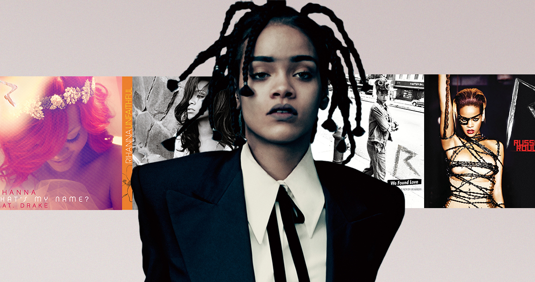 Rihanna's Official Top 40 biggest songs ever revealed