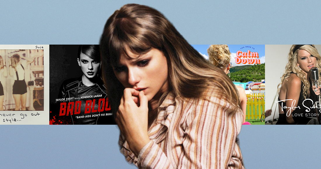 Duizeligheid Email schrijven Absurd Taylor Swift's Official Top 20 biggest songs ever revealed