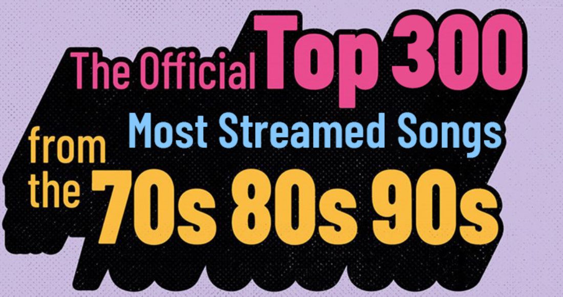 The UK's Top 300 most-streamed songs of the 70s, 80s and 90s revealed