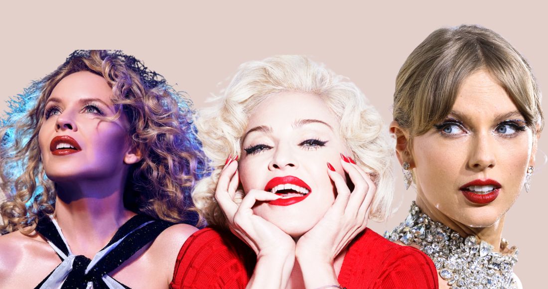 The female solo artists with the most Number 1 albums