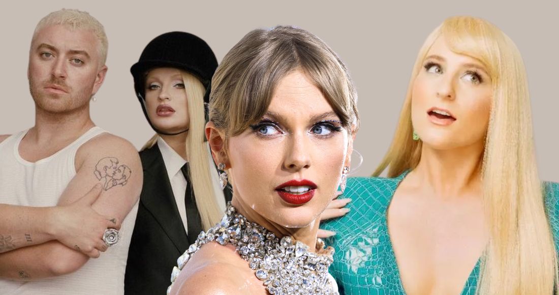 Can Meghan Trainor and Sam Smith & Kim Petras catch up with Taylor?
