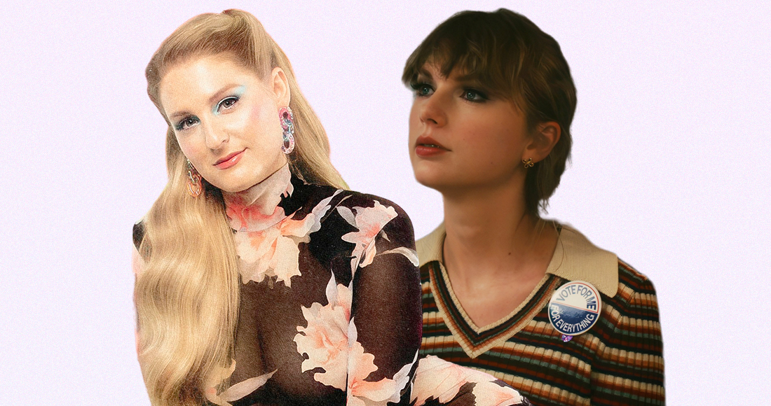 Meghan Trainor vs Taylor Swift - who's tracking for this week's Number 1?