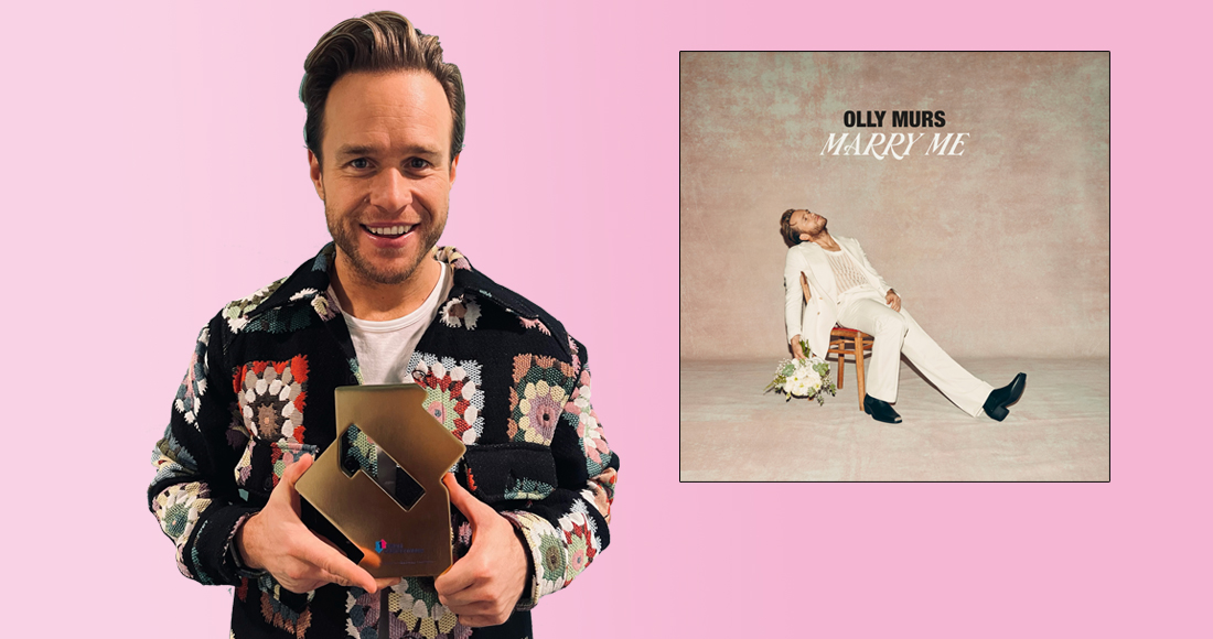 Olly Murs secures fifth UK Number 1 album with Marry Me