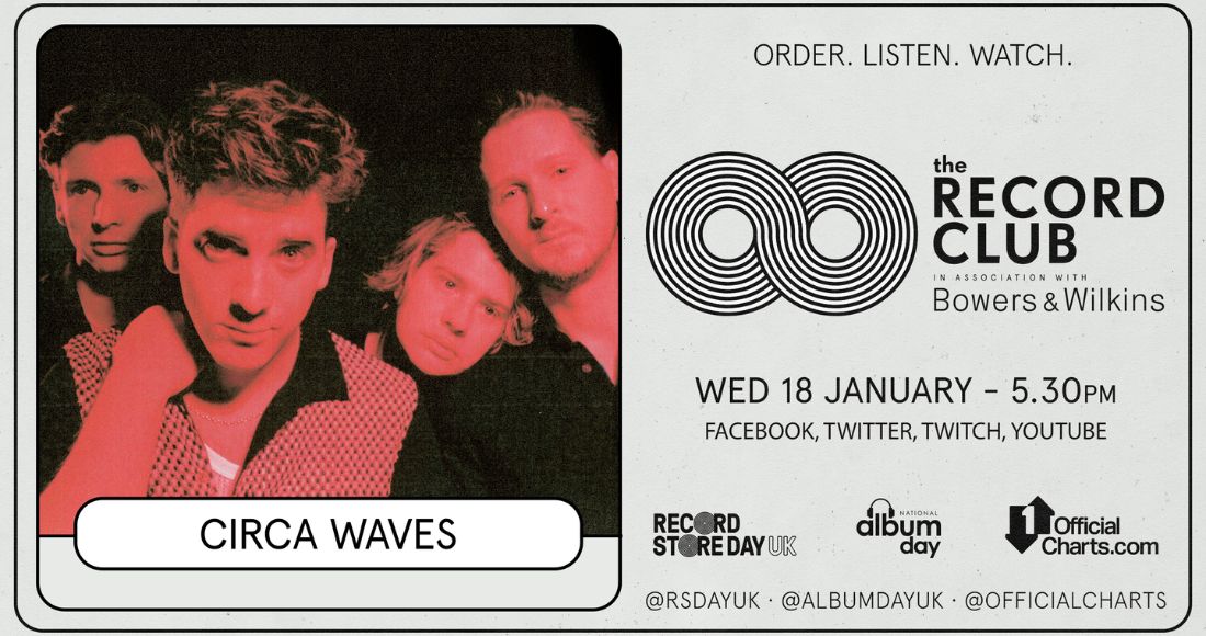The Record Club to welcome Circa Waves as first guests of 2023 to discuss new album Never Going Under