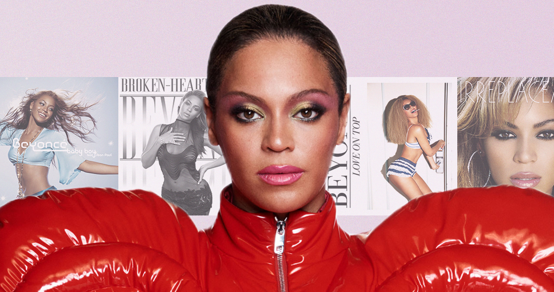 Beyonce's Official Top 40 biggest songs in the UK revealed