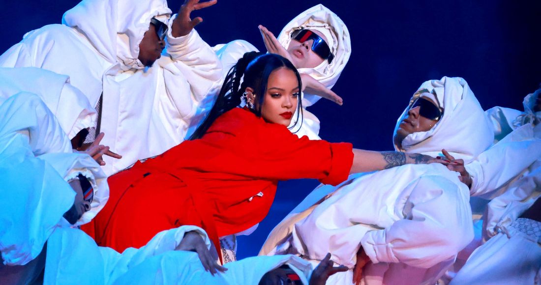 Rihanna Performs Her Greatest Hits at 2023 Super Bowl Halftime Show
