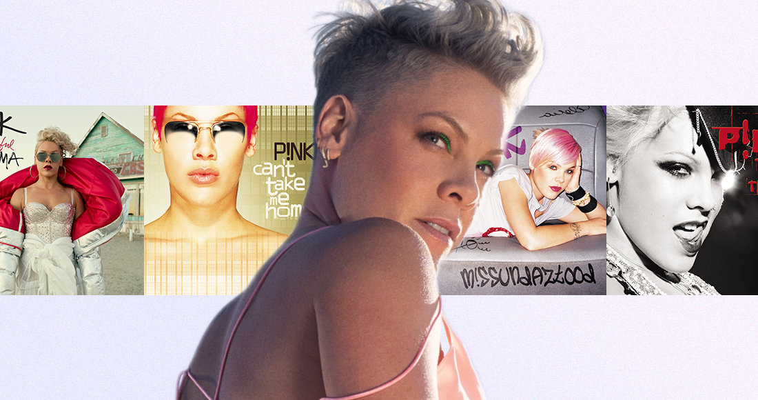 Pink's Official biggest albums REVEALED