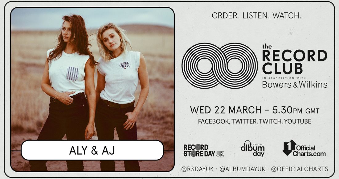 Aly & AJ are joining The Record Club to discuss new album With Love From