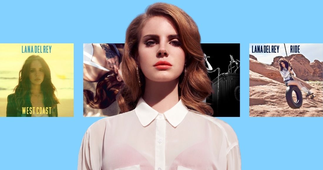 Lana Del Rey's Official Top 40 biggest songs in the UK