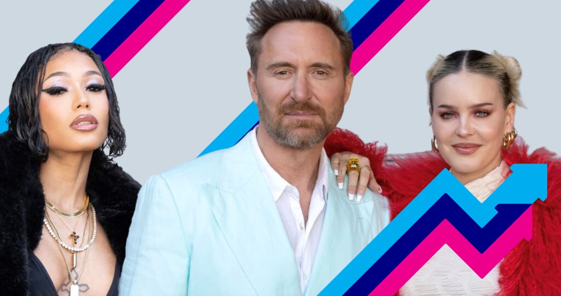 David Guetta, Anne-Marie & Coi Leray are Number 1 on the Trending Chart