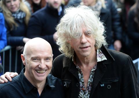 Band Aid 40 anniversary Bob Geldof and Midge Ure