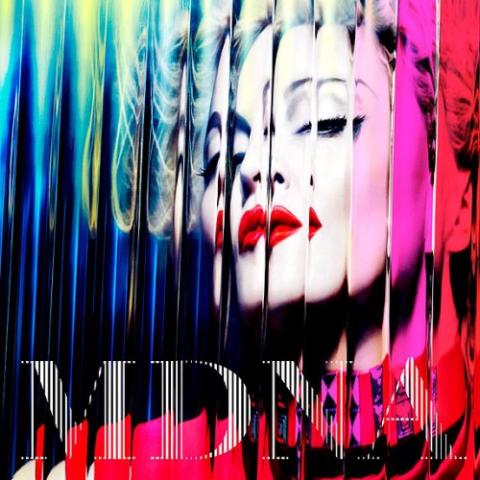 Madonna MDNA album artwork
