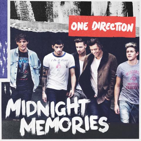 One Direction - Midnight Memories artwork